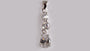 A White Cubic Zirconia Pendant