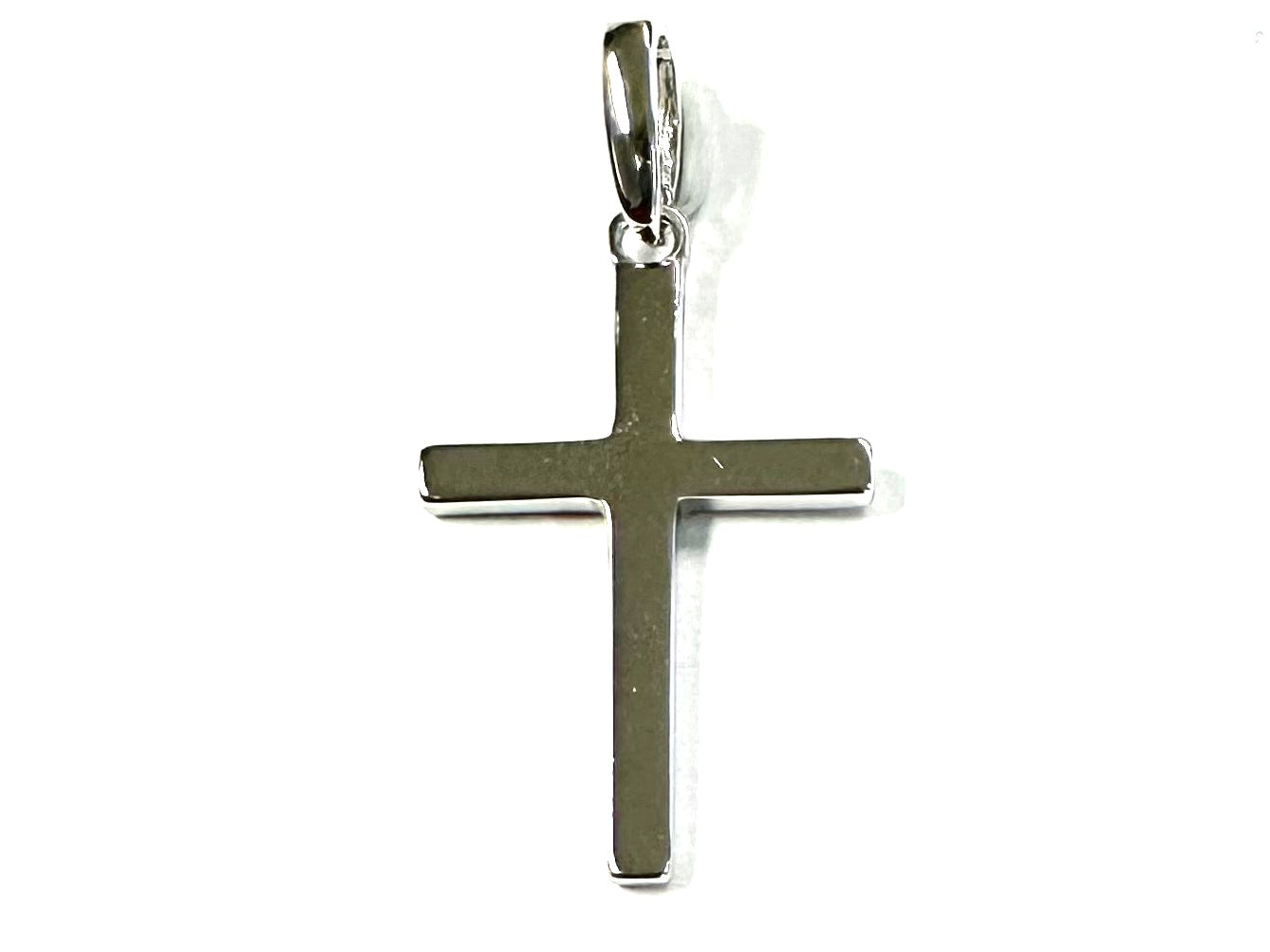Silver Plain Cross
