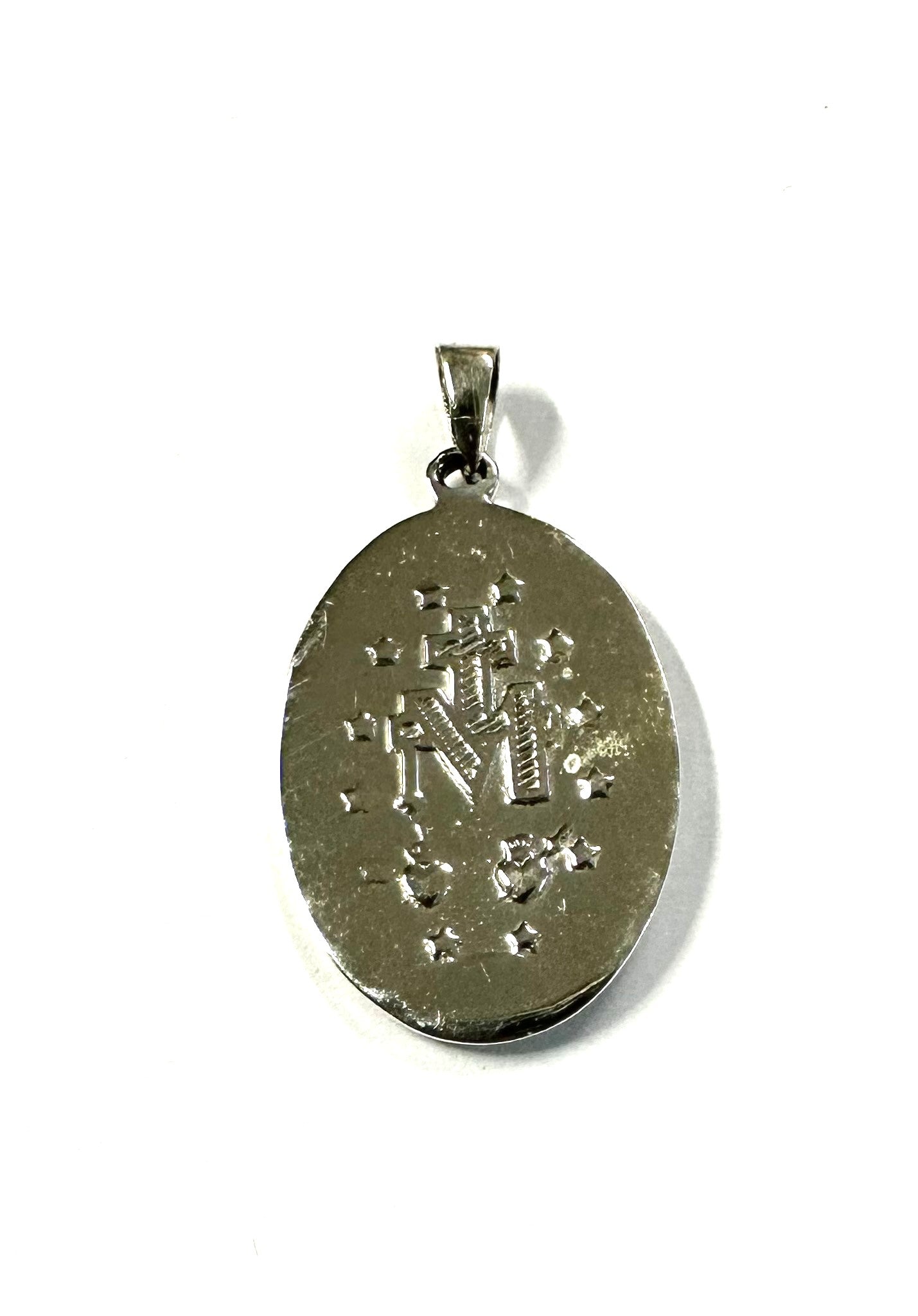 Miraculous Medal Silver 35mm XL