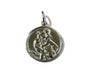 St Christopher’s Medal Silver 20mm Small