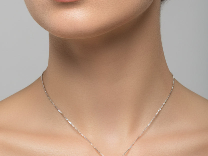 Silver Cz Stone Pendant
