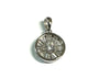 Silver Cz Stone Pendant