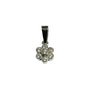 Silver Cz Stone Pendant