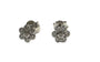White Cz Silver Earring
