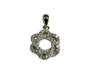 Silver Cz Stone Pendant