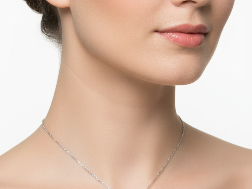 Silver Cz Stone Pendant