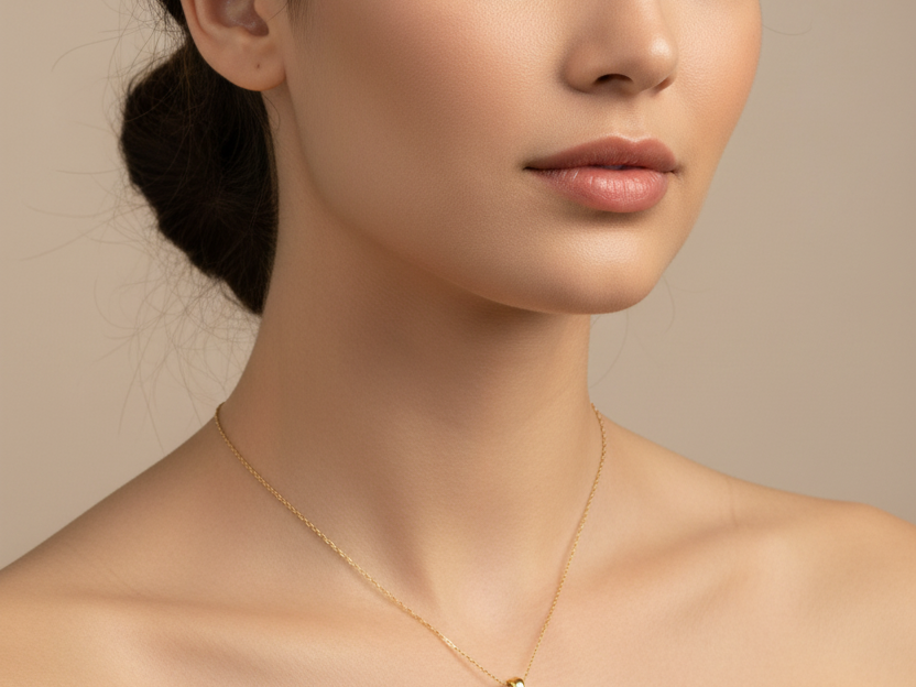 Gold Plated Silver Star Design Pendant
