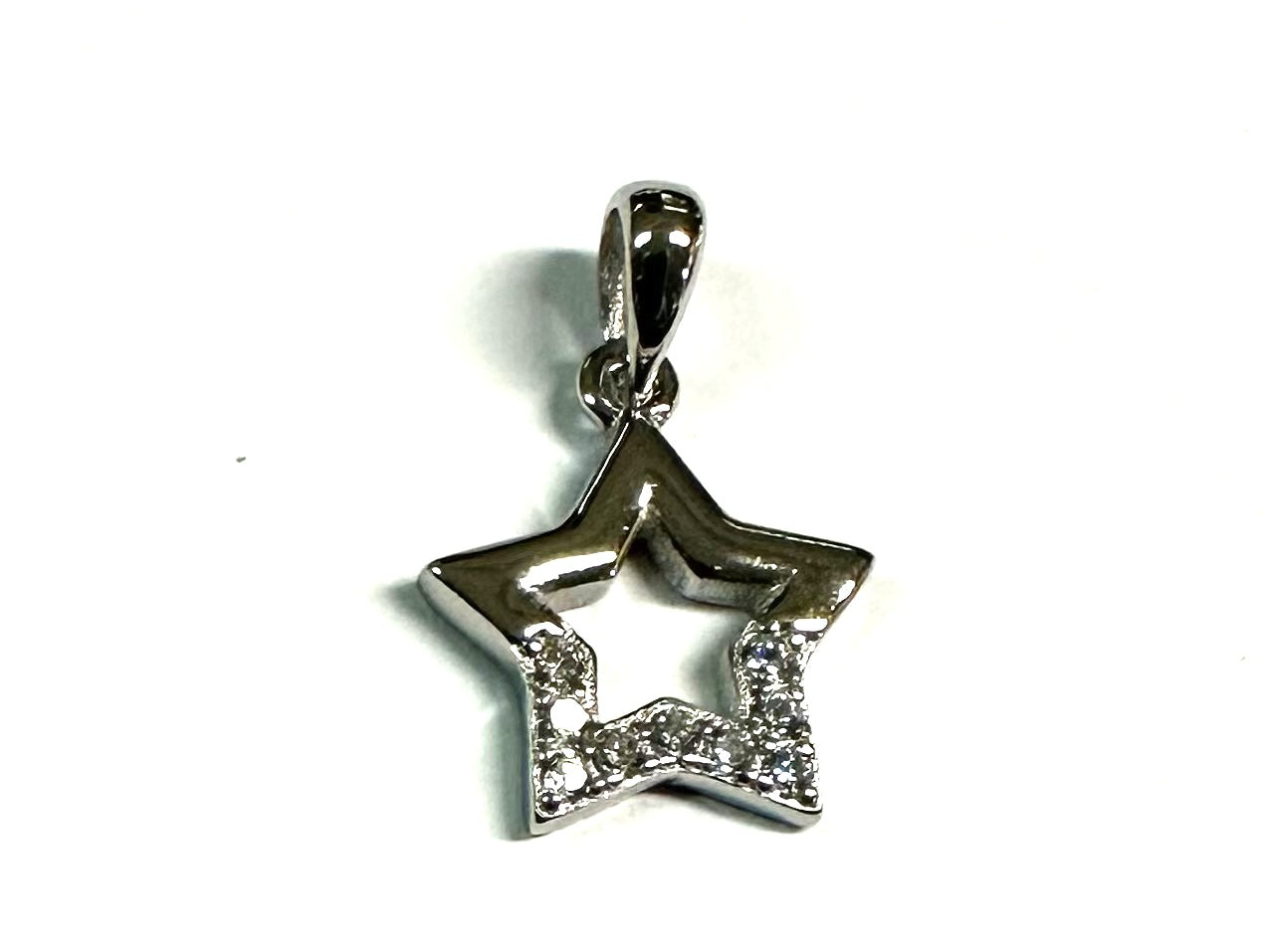 Silver Star Design Pendant