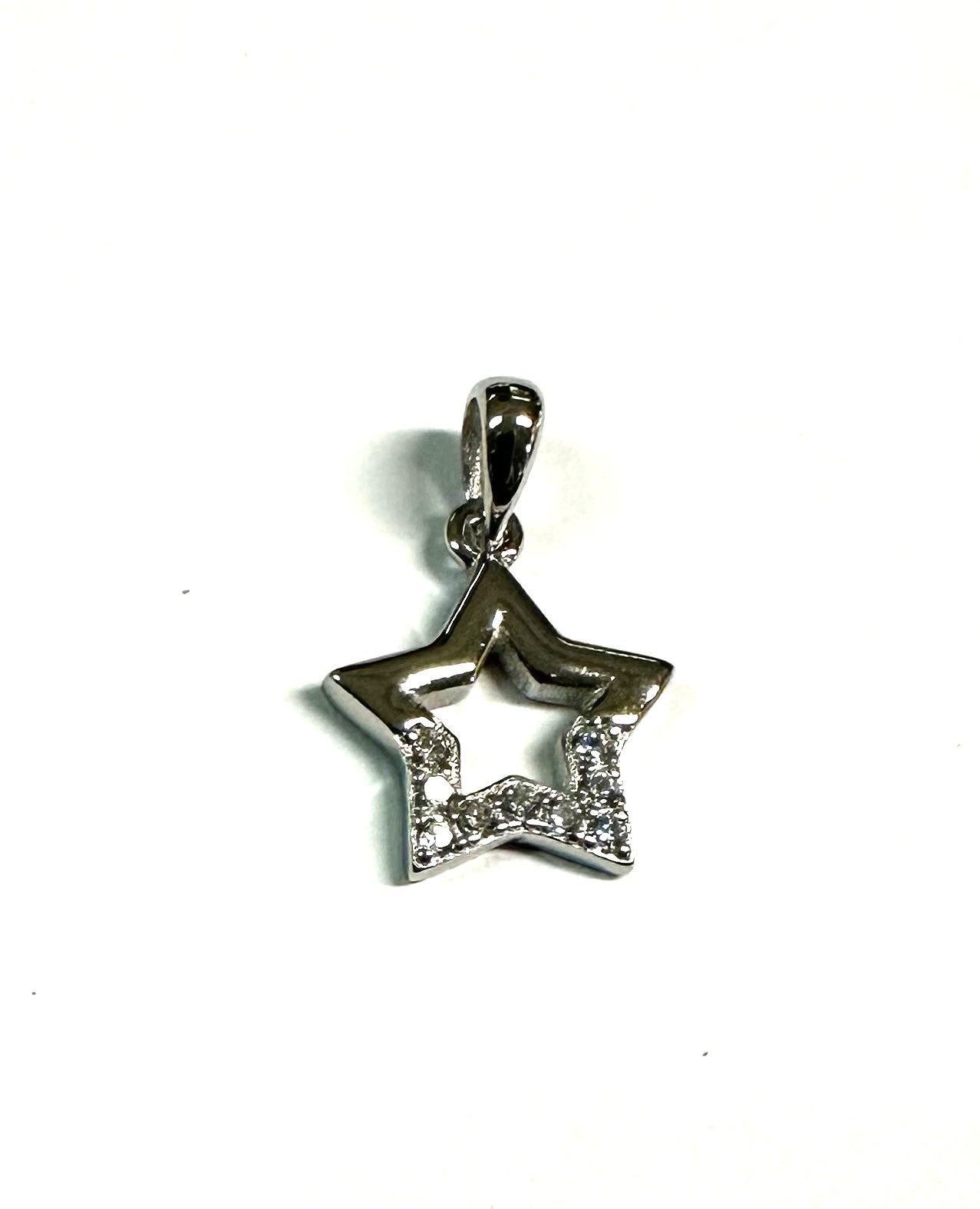 Silver Star Design Pendant