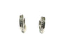 Silver Huggies earring