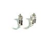 Silver Huggies earring