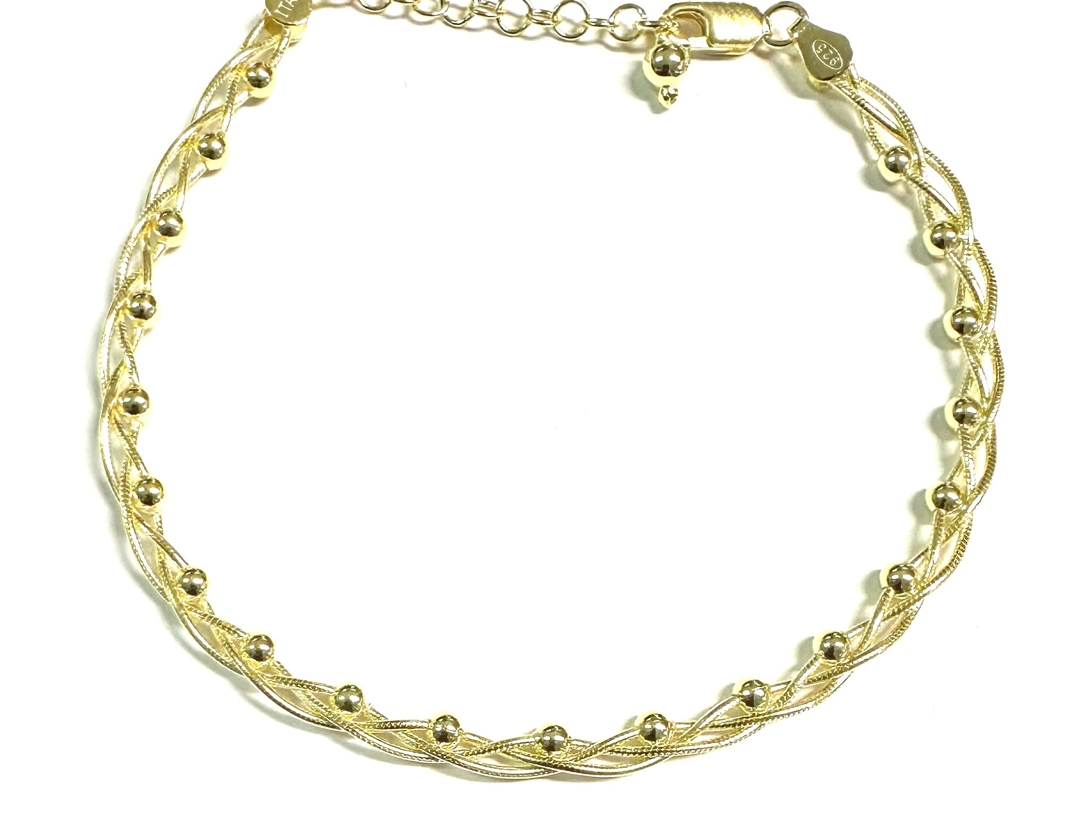Gold Plated Silver Bracelet