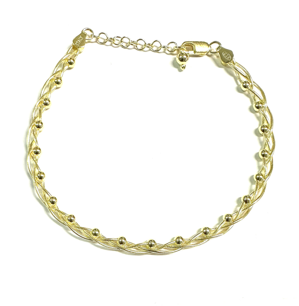 Gold Plated Silver Bracelet