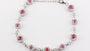 A Ruby Cubic Zirconia Bracelet