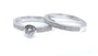 A White & White Cubic Zirconia Ring