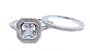 A White Cubic Zirconia Ring Set