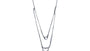 A Silver white CZ Necklace