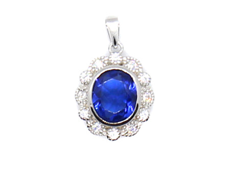 Silver Collection Cubic Zirconia Pendants