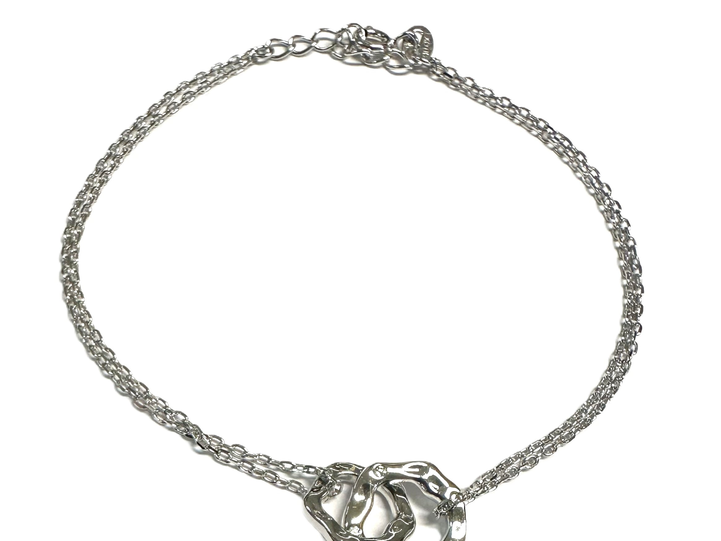 Silver Cz Stone set Bracelet