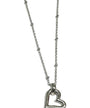 Silver Heart Necklace