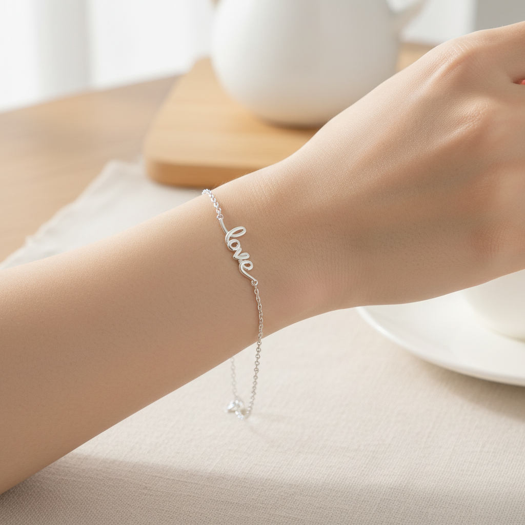 Silver Love Bracelet