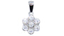 A Silver with White Pendant