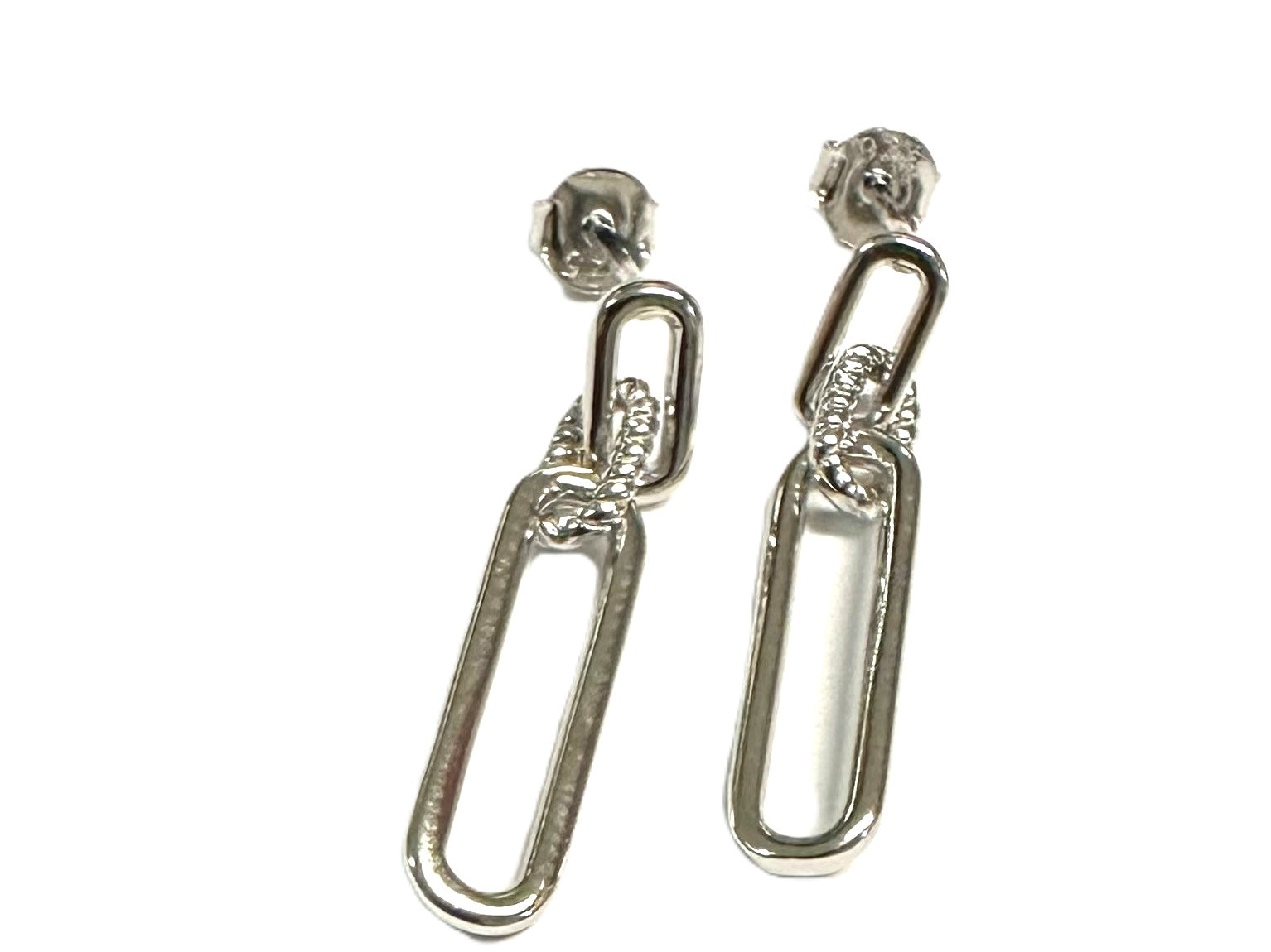 Silver earring