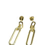 Gold Plated Silver earring