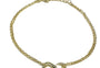 Gold Plated Silver Infinity Bracelet