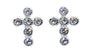 A White & White Cubic Zirconia Earring.