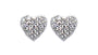 A White & White Cubic Zirconia Earring.