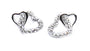 A White & White Cubic Zirconia Earring.