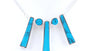 Torquoise Stone Silver Necklace