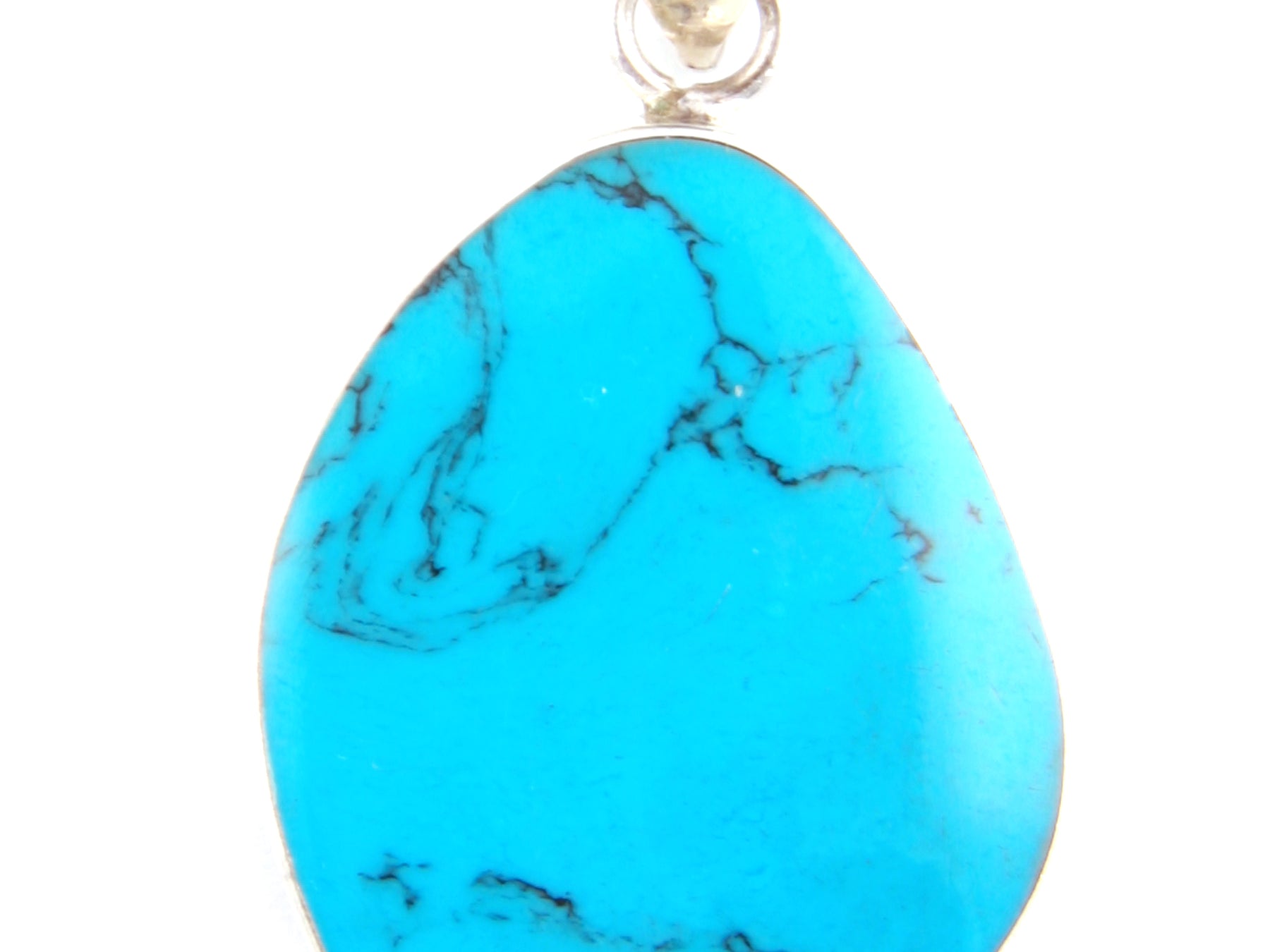 Torquoise Stone Silver Pendant