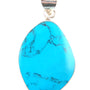 Torquoise Stone Silver Pendant