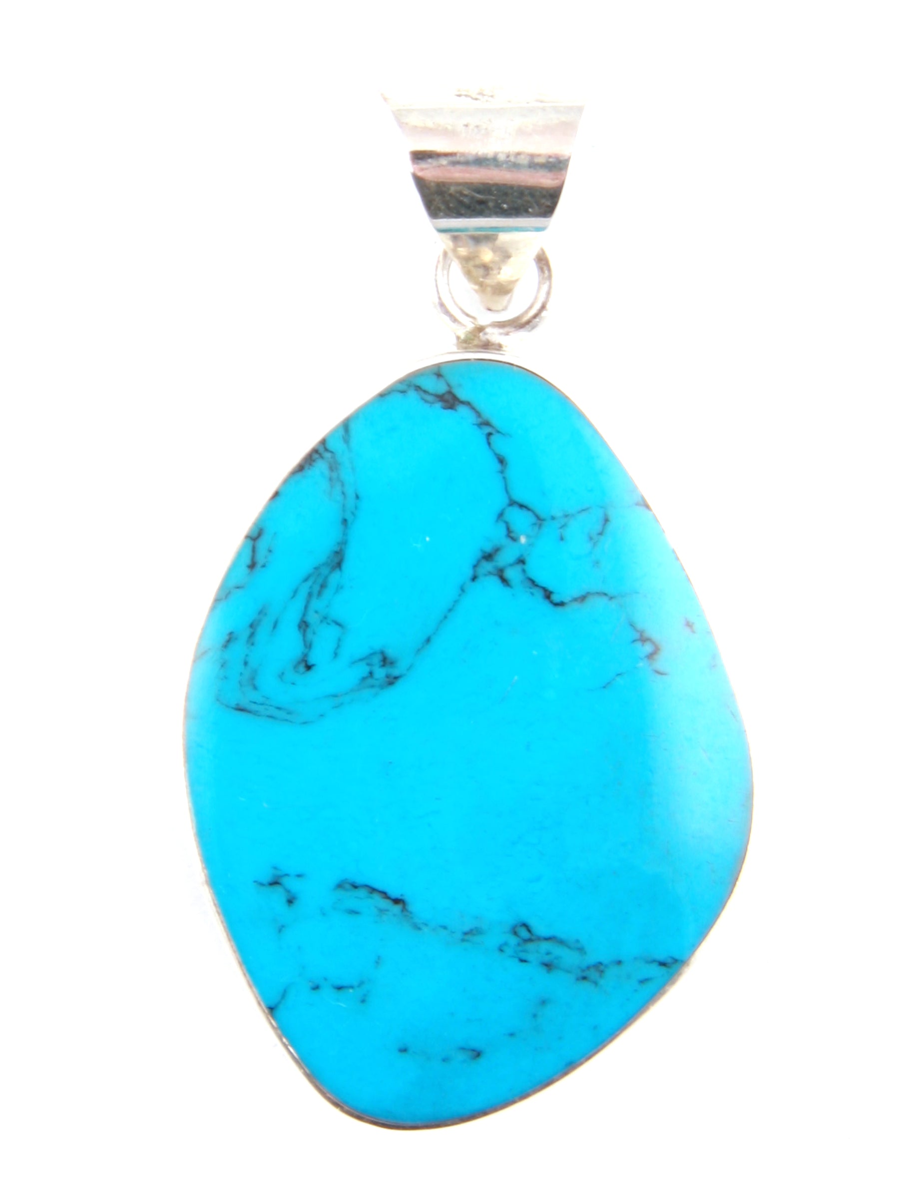 Torquoise Stone Silver Pendant