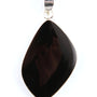 Black Onyx Stone Silver Pendant