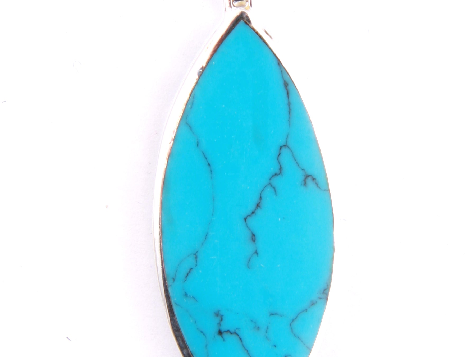 Torquoise Stone Silver Pendant