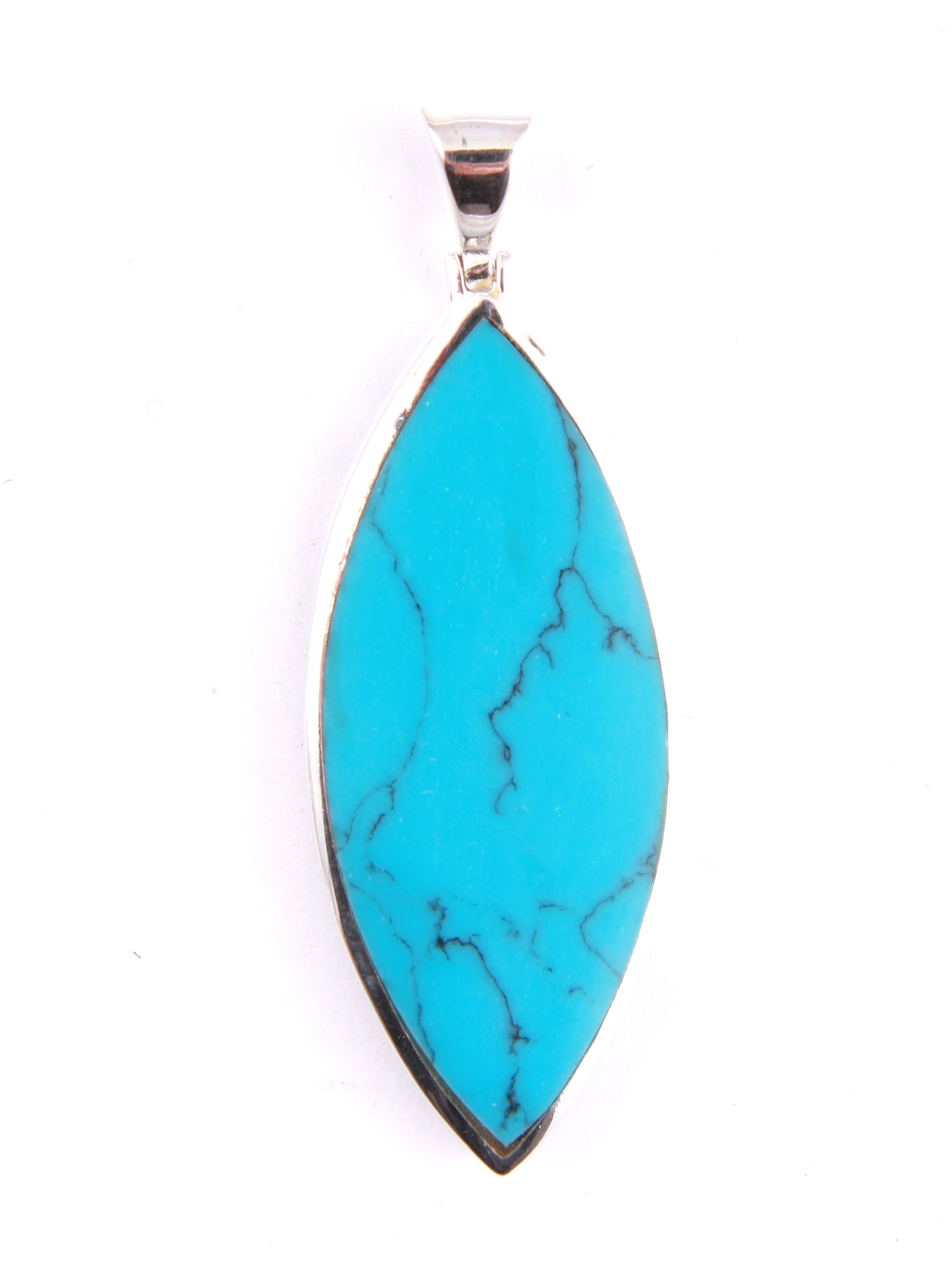 Torquoise Stone Silver Pendant