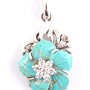 Torquoise Stone Silver Pendant
