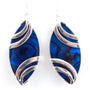 Shell Stone Silver Earring