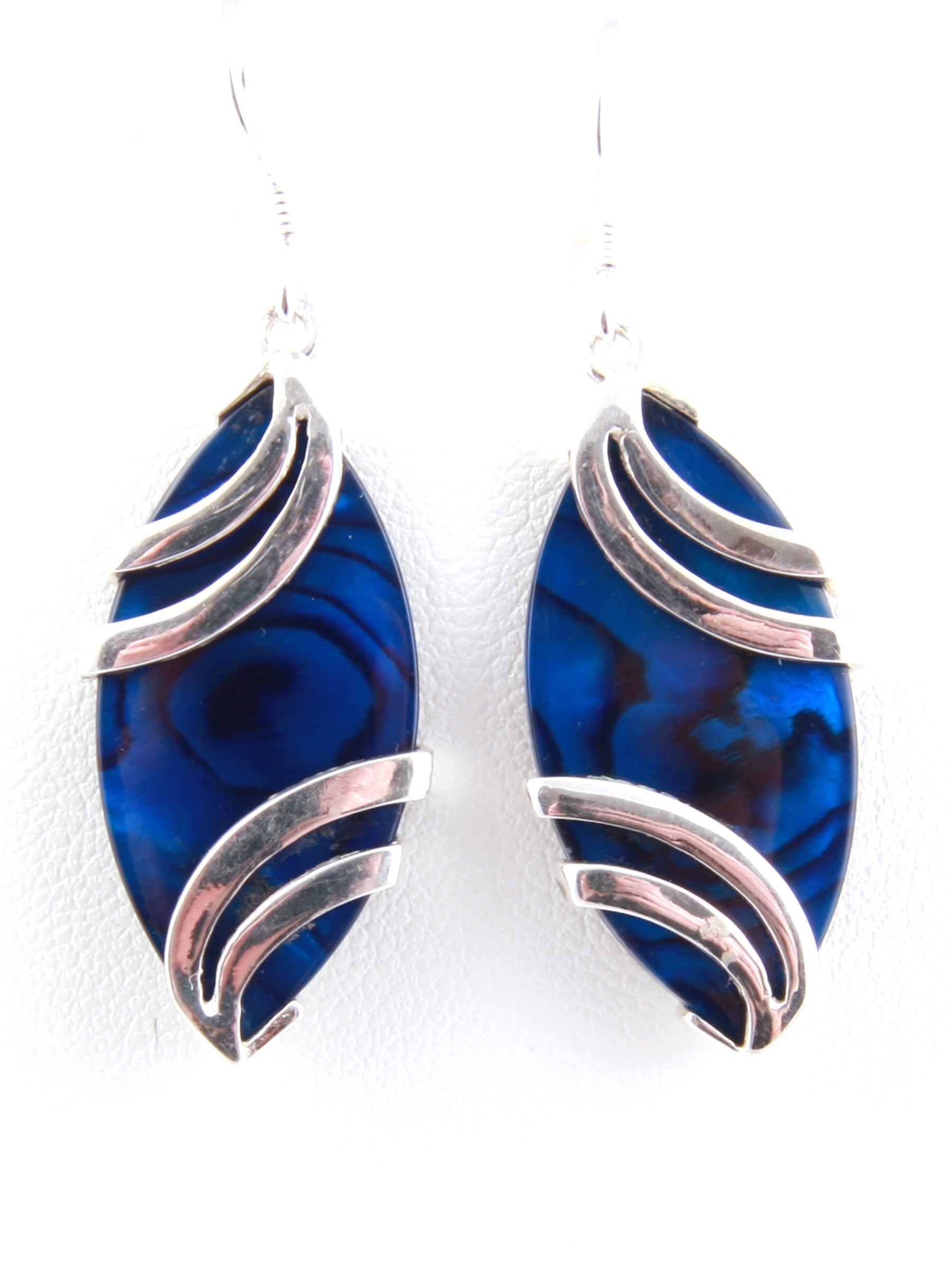 Shell Stone Silver Earring