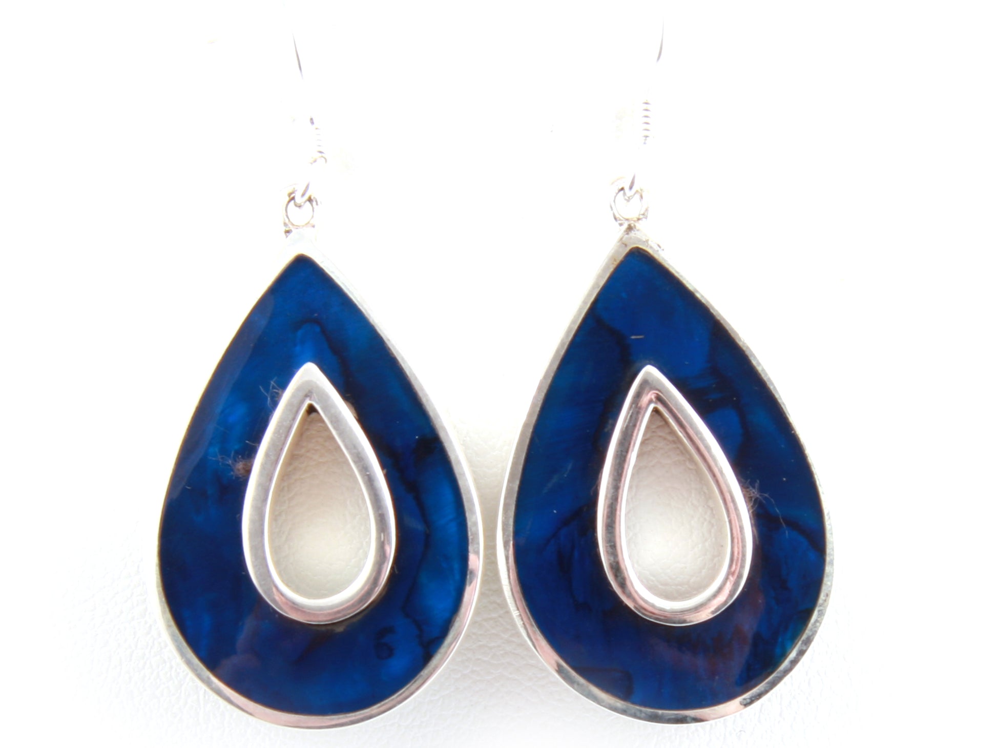 Shell Stone Silver Earring