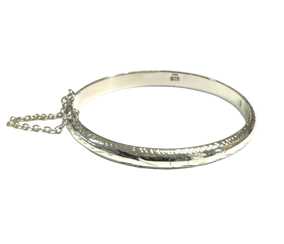 Kids  Silver Bangle