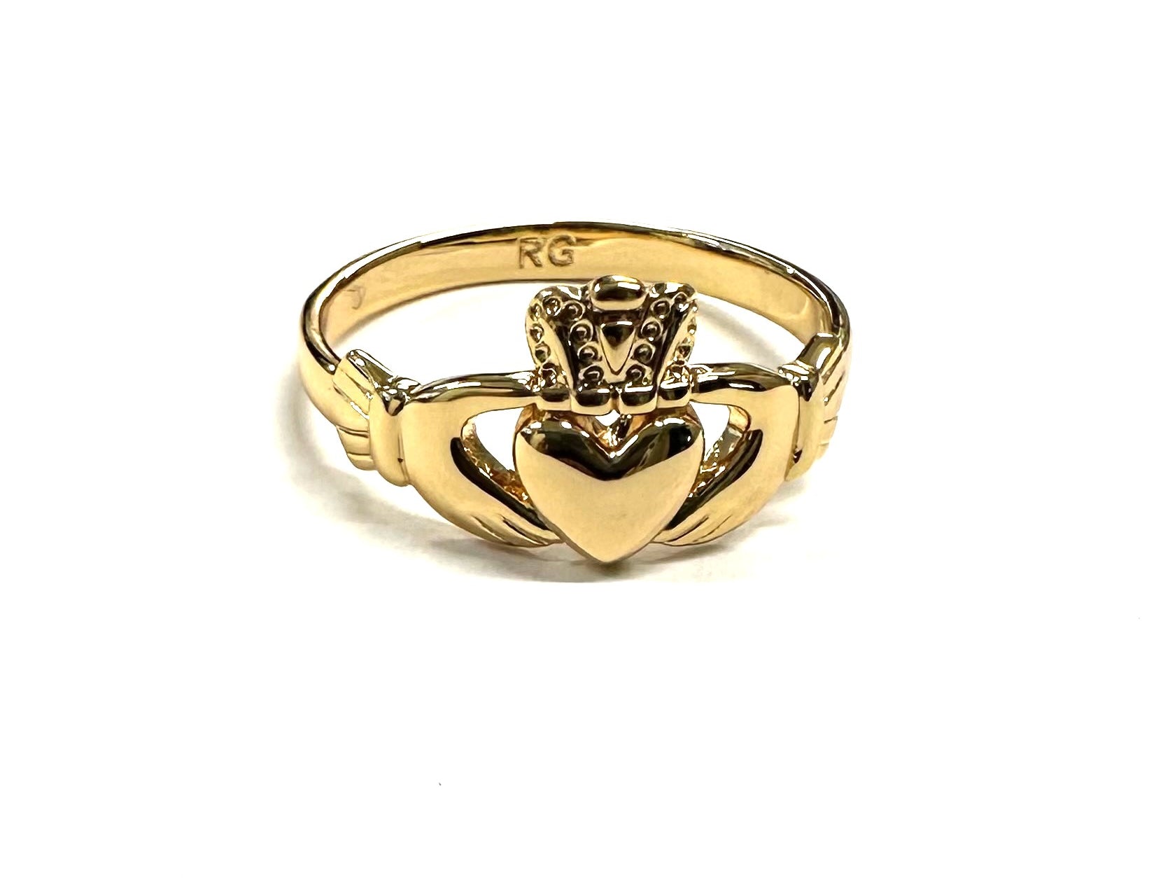 Rolled Gold Claddagh Ring