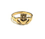 Rolled Gold Claddagh Ring
