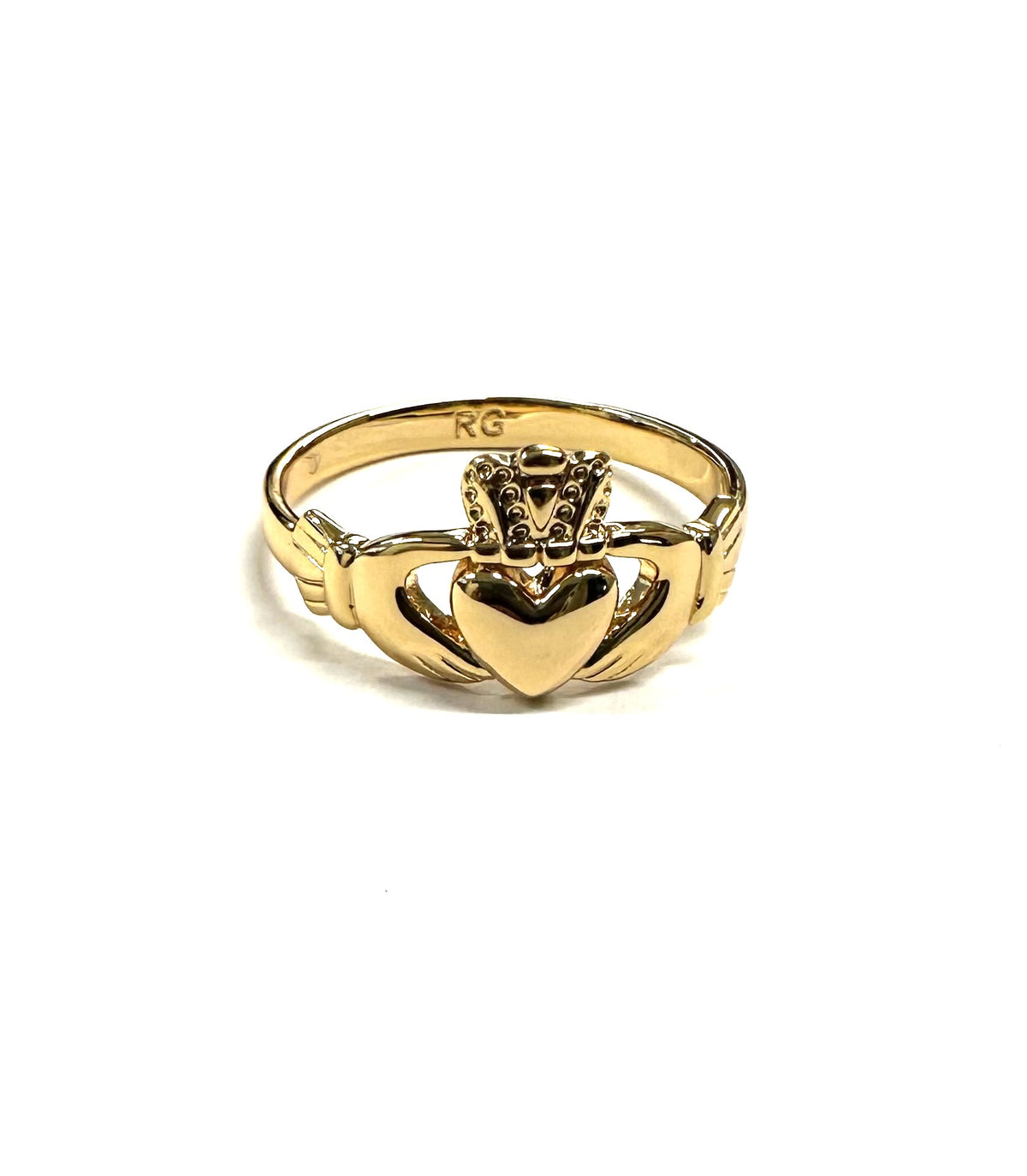 Rolled Gold Claddagh Ring