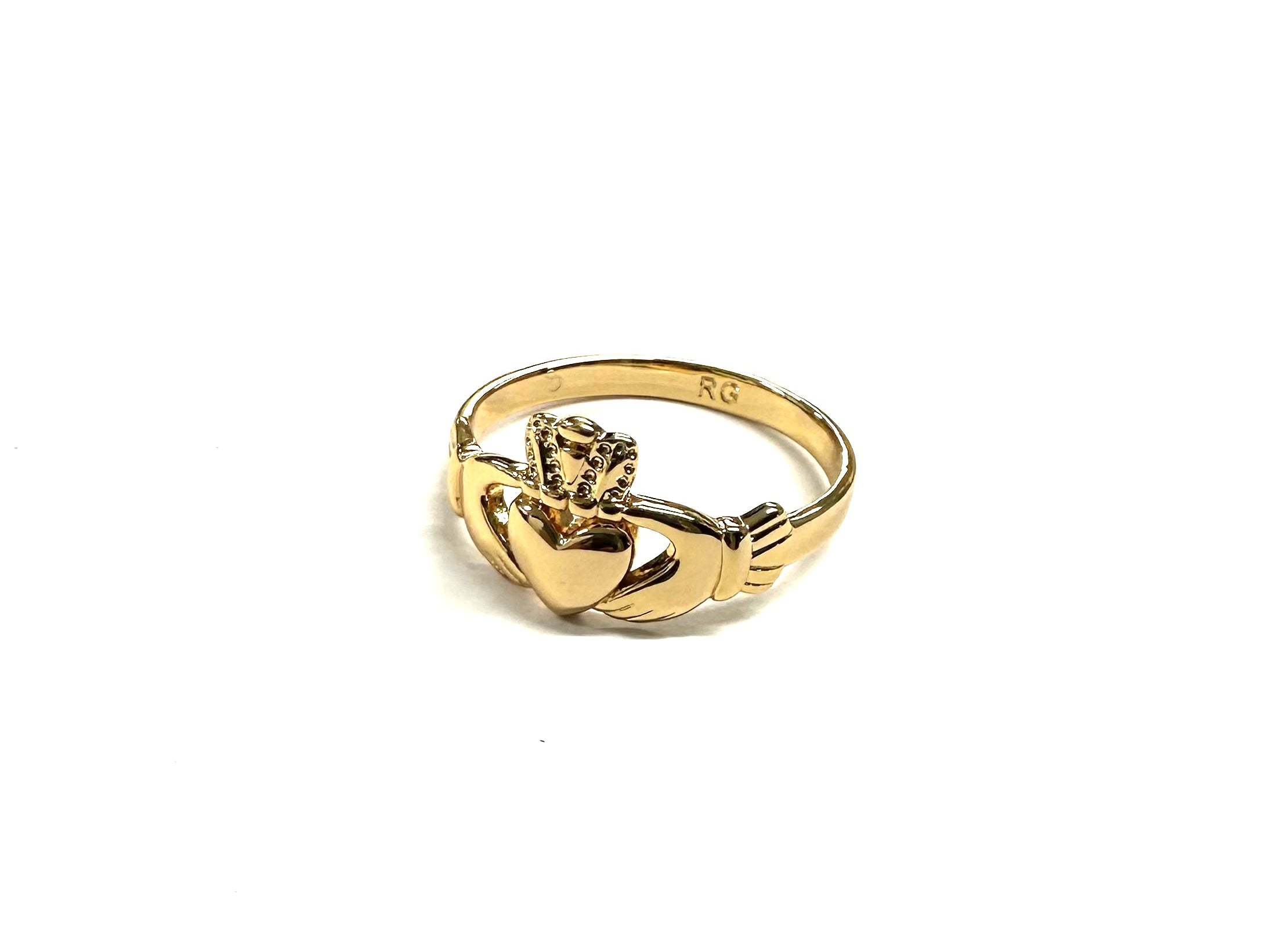 Rolled Gold Claddagh Ring