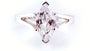 A White Cubic Zirconia Ring