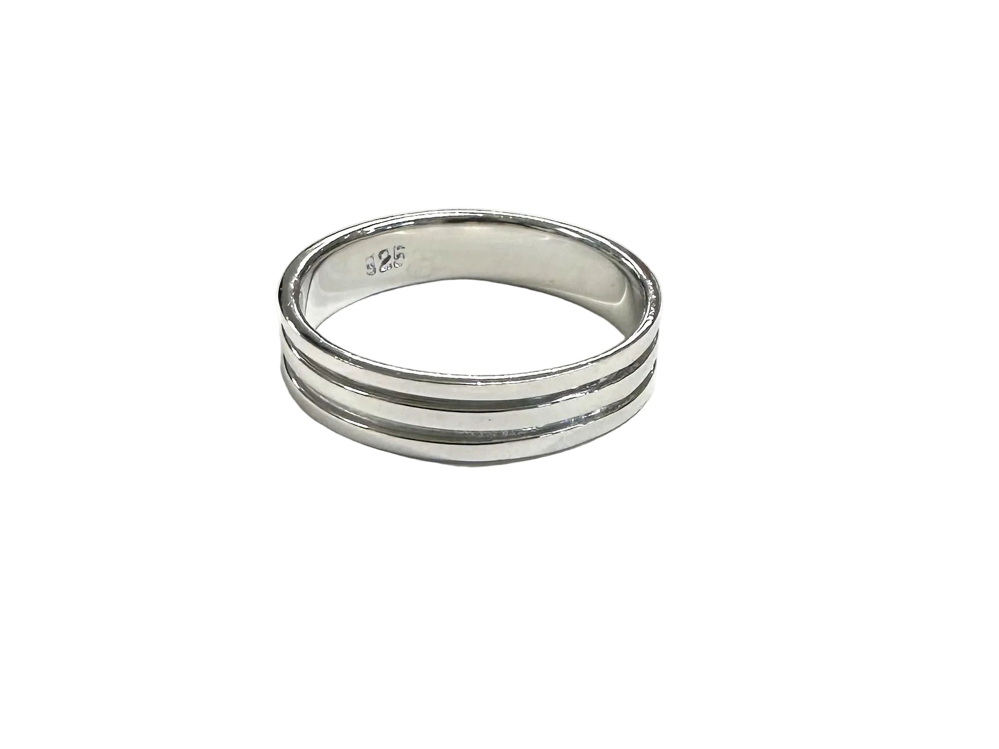 5mm Silver Unisex Ring